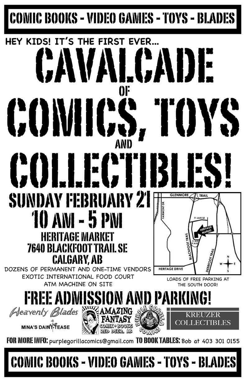 Cavalcade Of Comics, Toys & Collectibles